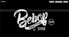 Desktop Screenshot of bebop-festival.com